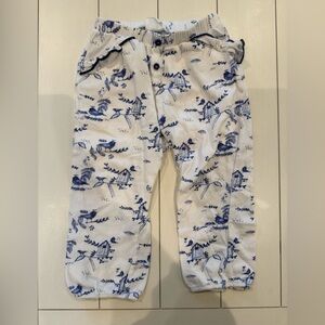 Zara toddler girls Toile pants size 3/4T